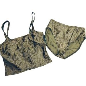 Vintage uniqueVia Marina bikini size 12